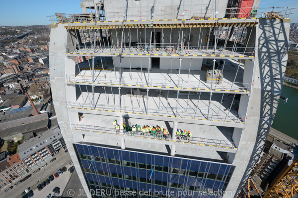 tour des finances à Liège